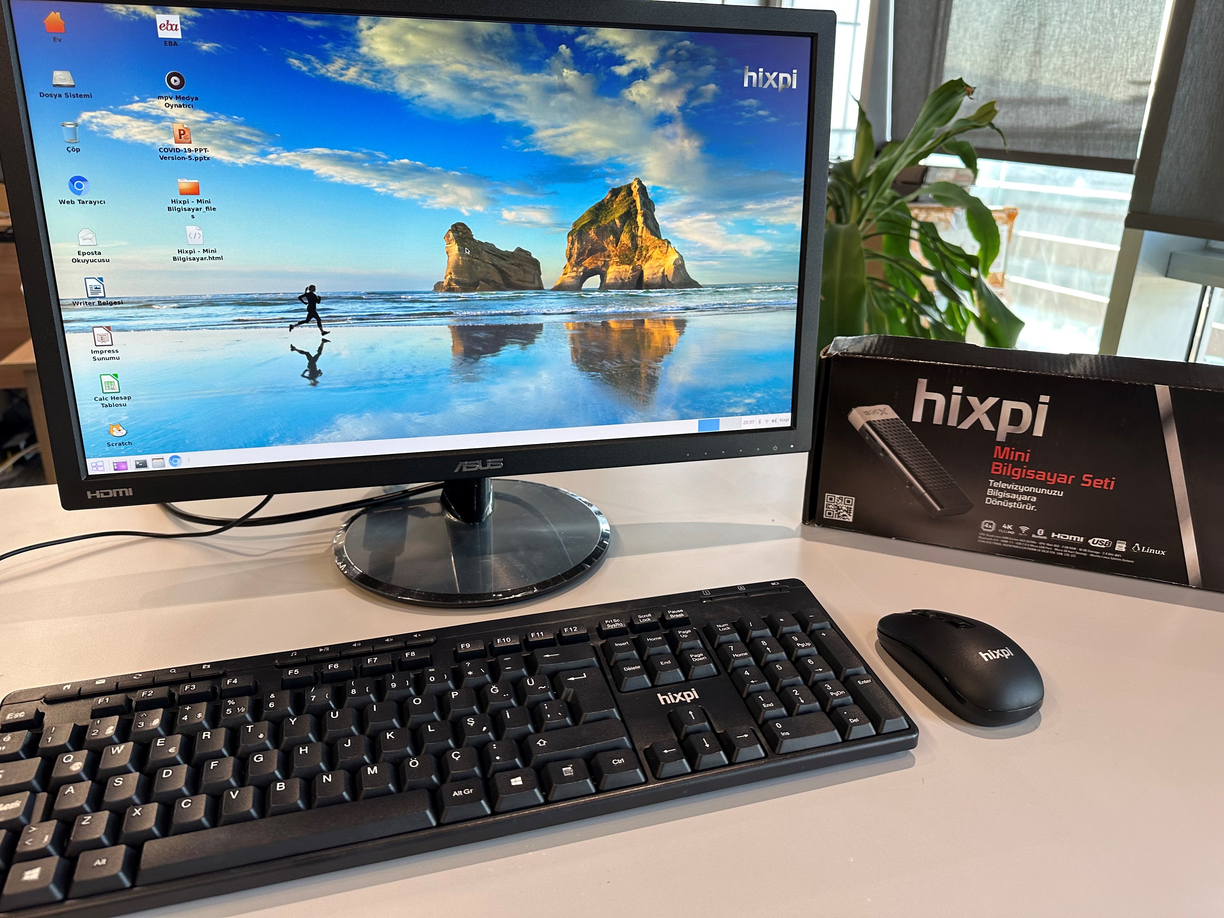 Hixpi Mini Bilgisayar (Komple Set)
